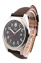 WOMENS VICTORINOX SWISS ARMY LEATHER DATE WATCH 241084