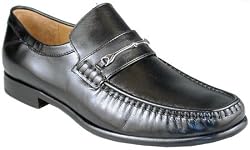 Florsheim Mens Oakes Black Slip-Ons