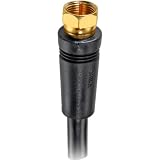 RG-6 Coaxial Cable with Gold-Plated F Connectors