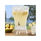 Buddeez 085 Unbreakable 3-1/2-Gallon Beverage Dispenser with Removable Ice-Cone