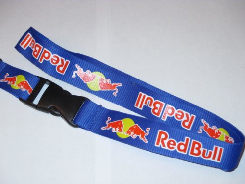 Lanyard Red Bull Key Chain Holder Us Seller