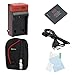 EZOPower Replacement Battery + Charger with Pouch case + USB Cable + Camera case + Screen protector for Olympus 8000, 6020, 8010, 6000, SZ-30MR, SZ-12, XZ-1, TG-820, TG-620 (LI-50B/LI-50C Compatible)
