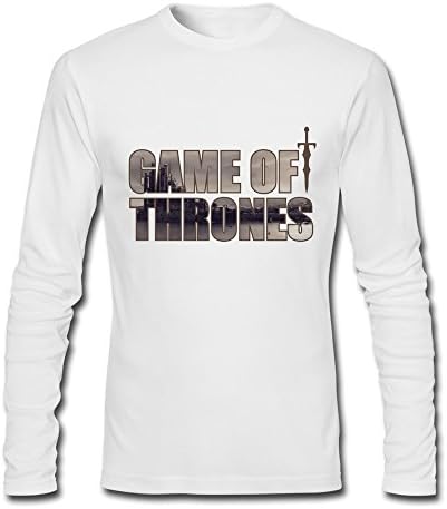 HESO Men's Game ThronesÂ  2011 Tv Series Gifts Tee Shirts L White