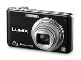 Panasonic LUMIX DMC-FS30EG-K Digitalkamera (14 Megapixel, 8-fach opt. Zoom, 6,86 cm Display, Bildstabilisator) schwarz - 