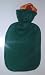 Health & Personal Care : Classic Fleece Covered Hot Water Bottle- GREEN - Made in Germany