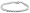 14k White Gold Diamond 4-Prong Tennis Bracelet (2 cttw, H-I Color, I1 Clarity), 7
