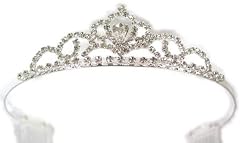 Perfect Pear Princess Rhinestone Crystal Tiara ~ Perfect Pageant Prom or Wedding