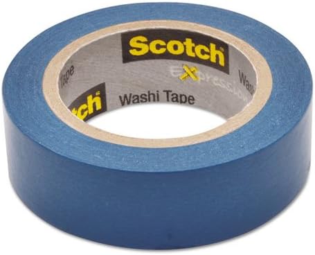 Scotch - Expressions Washi Tape, .59" x 393", Blue C314BLU (DMi RL