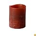 Enjoy Lighting 372631 Burgundy Distressed Pomegranate Passion Scented Wax LED Pillar Candle, 3-Inch by 4-Inch