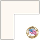 20x24 Super White Custom Mat for Picture Frame with 16x20 opening size