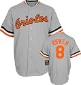 Cal Ripken Jr Majestic Cooperstown Throwback Baltimore Orioles Jersey