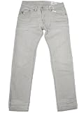 DIESEL jean pour les hommes DARRON 0889Y REGULAR SLIM FIT gris clair