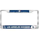 Los Angeles Dodgers MLB Chrome License Plate Frame