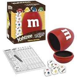 USAopoly M & M's Yahtzee - Red