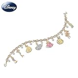 Disney Princess Charm Bracelet With Swarovski Crystals: Collectible Disney Jewelry