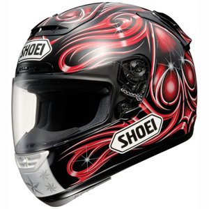 Shoei X Eleven Vermeulen Helmet 3 - Red - Medium Image Shoei X Eleven Vermeulen Helmet 3 - Red - Medium