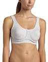 Lily of France Women's Sport in Action Sport Bra with Outside Wire and Back Hook