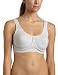 Lily of France Women's Sport in Action Sport Bra with Outside Wire and Back Hook