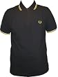 Fred Perry Mens M12 Original Twin Tipped Polo Shirt