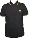 Fred Perry Mens M12 Original Twin Tipped Polo Shirt (Made in England) - Comes in Several Different Colors!