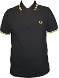Fred Perry Mens M12 Original Twin Tipped Polo Shirt
