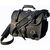 A Carbon Black Leather Briefcase, Backpack, Handbag They'll Fight Over When You're Dead