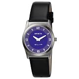 Invicta Ladies Slim Collection Round Black Leather Watch #5158 by Invicta