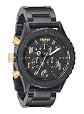 Nixon - 42-20 Chrono - Matte Black / Gold