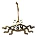 Flying Spaghetti Monster Metallic Hanging Ornament