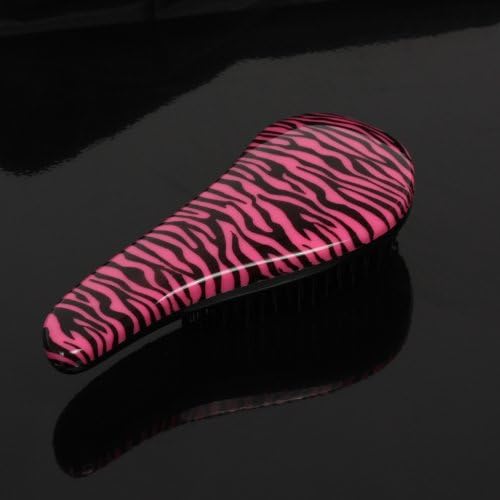 BB365@ No Tangle Styler CombNO MORE TANGLES Brush Hair Brush (Zebra(Pink))