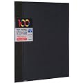 ナカバヤシ 100年台紙/Lサイズ5枚入り/ブラック アH-LFR-5-D