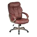 Executive Soft Leather Chair - Saddle