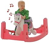 Tek Nek Rockin' Rider Starlight Grow-with-Me Pony - Animated Plush Rocker and Spring Horse
