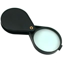 Pocket Magnifier Hand Held 5x