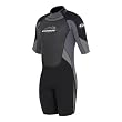 Osprey Junior Shorty Wetsuit - Black/Grey - 28 Chest