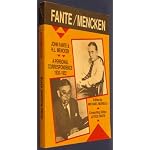 John Fante and H.L. Mencken: A Personal Correspondence, 1930-1952 book cover