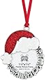 Rockin' Doggie Pewter Ornament, Santa Paws/Picture