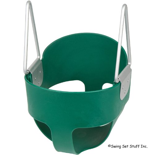 High Back Full Bucket Toddler Infant Swing Seat - Seat Only, Green High Back Full Bucket Toddler Infant Swing Seat - Seat Only, Green