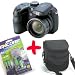 Electronics : eHome Bundle: GE X5 Black Digital Camera +Ni-Mh Batteries +Charger +Soft Case (14MP, 15x Optical Zoom, 27mm Wide-Angle, 2.7" LCD)