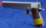 HFC M1911-A1 Gas Airsoft Hand Gun 1:1 Scale ~ Silver