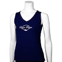 Reebok Denver Broncos Navy Blue Ladies Heather Sleeveless T-shirt