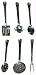6 Pc Stainless UTENSIL SET. Product Category: Sporting Goods > Outdoors