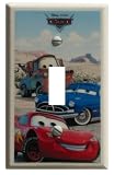 Disney Cars Single Toggle Switch Plate