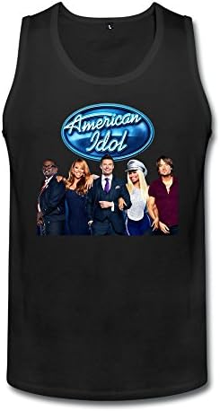 Men's Custom Make American Idol Logo The Judges Host Funny Quotes Tank Top