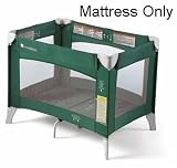 Foundations 51-NM-G1-MT Ultra Portable Crib Mattress - Green