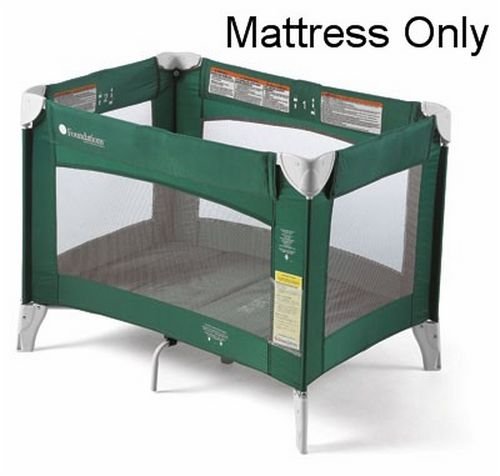 Foundations 51-NM-G1-MT Ultra Portable Crib Mattress - Green