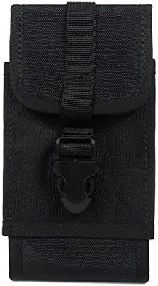 LYMBABE Multifunctional MOLLE Tactical Pouch EDC Security Smart phone Pocket Waist Bag Gadget Money Pocket for iPhone 6s Plus, Blackberry and Samsung Galaxy S7  (Black)