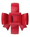 Betsey Johnson Women's Pop Pop 70's Brights Collection Flip Crystal Bow Watch #BJ7026