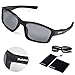 Duduma Uv400 Protection Polarized Rectangle Sports Sunglasses for Cycling Running Baseball Fishing Tr603 Unbreakable Frame