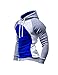 Zacoo Men Slim Pullover Hoodie Warm Fleeces Hooded Sweatshirt Outwear